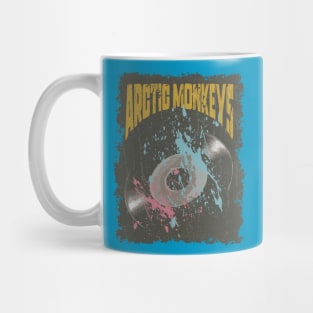 Arctic Monkeys Vintage Vynil Mug